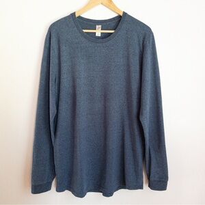 Alternative Apparel Blue Long Sleeve Tee